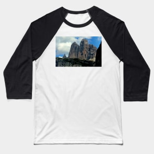 Tre Cime di Lavaredo Baseball T-Shirt